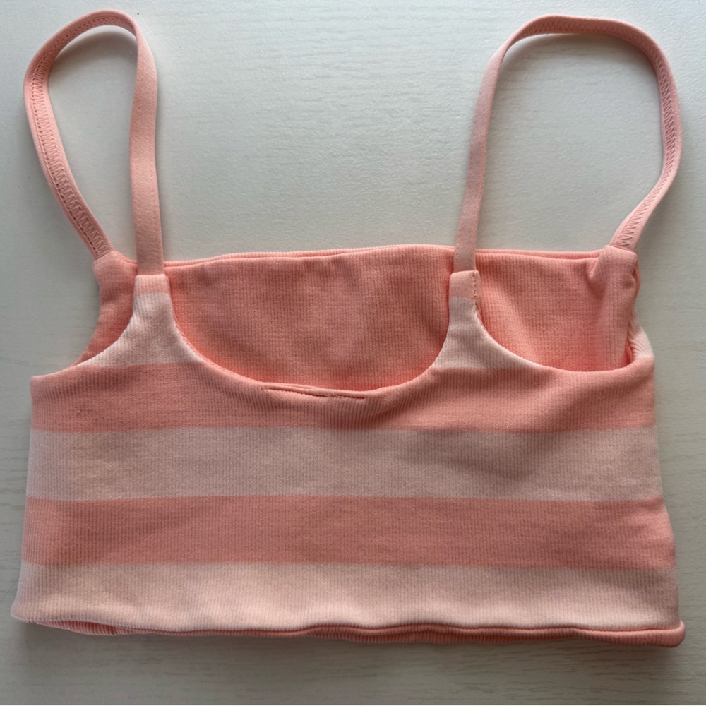 FP Movement Pink Striped Tank Top - Picture 2 of 3